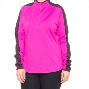 ☔️🆕 Under Armour Storm Midlayer Golf Shirt pink size large